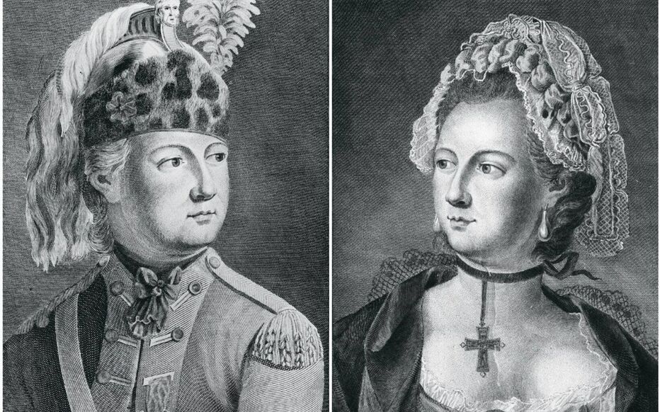 Portrait du chevalier d'Éon